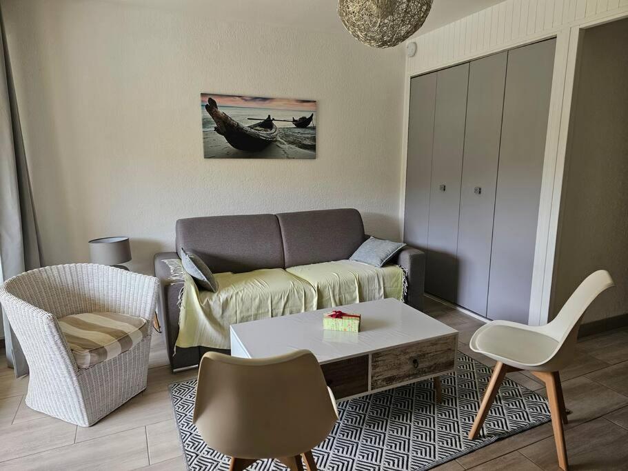 Petit Paradis Classe 3 Etoiles A 200M De La Plage! Terrasse-Wifi-Parking-Clim サン・マンドリエ・シュル・メール エクステリア 写真