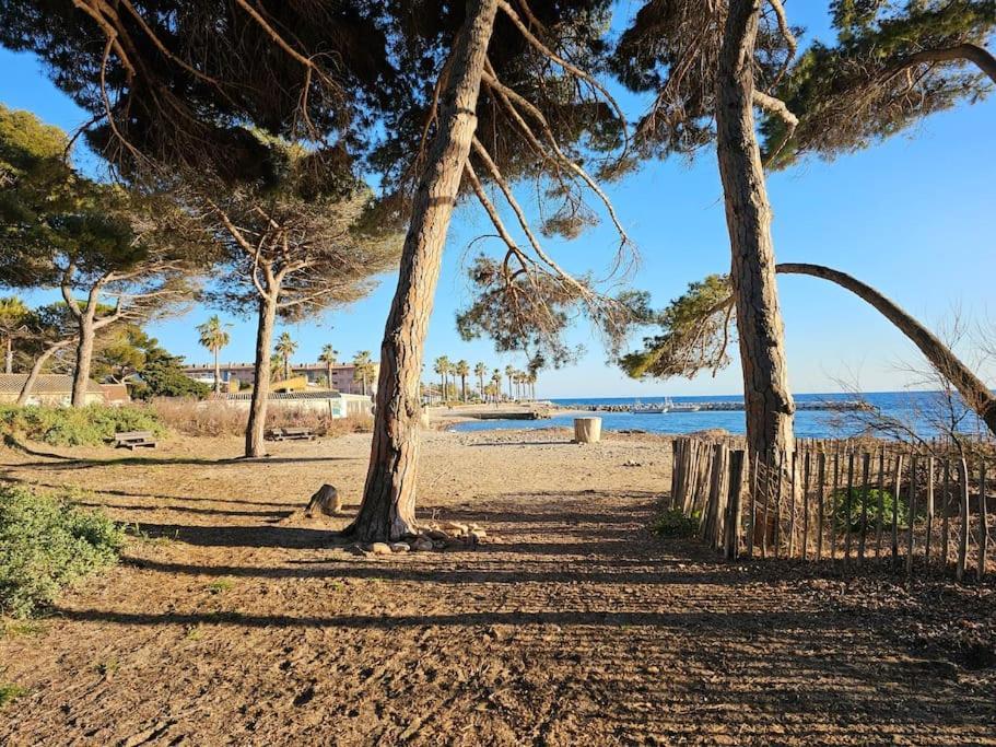 Petit Paradis Classe 3 Etoiles A 200M De La Plage! Terrasse-Wifi-Parking-Clim サン・マンドリエ・シュル・メール エクステリア 写真